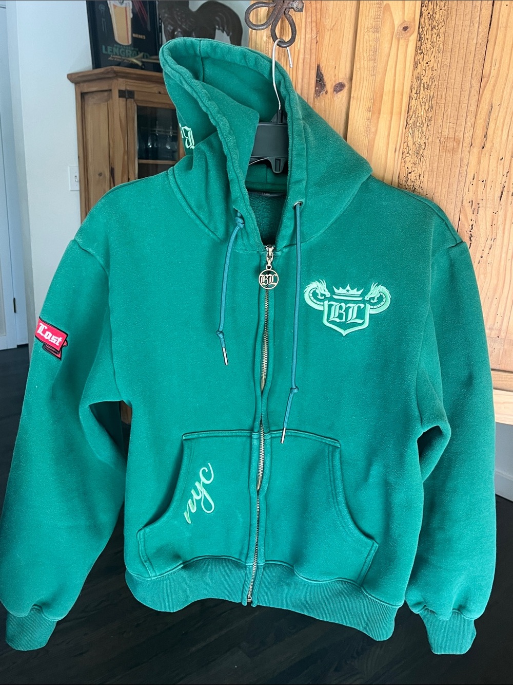 BEYOND LOST “YEAR OF THE DRAGON”
HOODIE 
SOLD OUT
MENS SZ SMALL
WOMENS SZ MED/lg